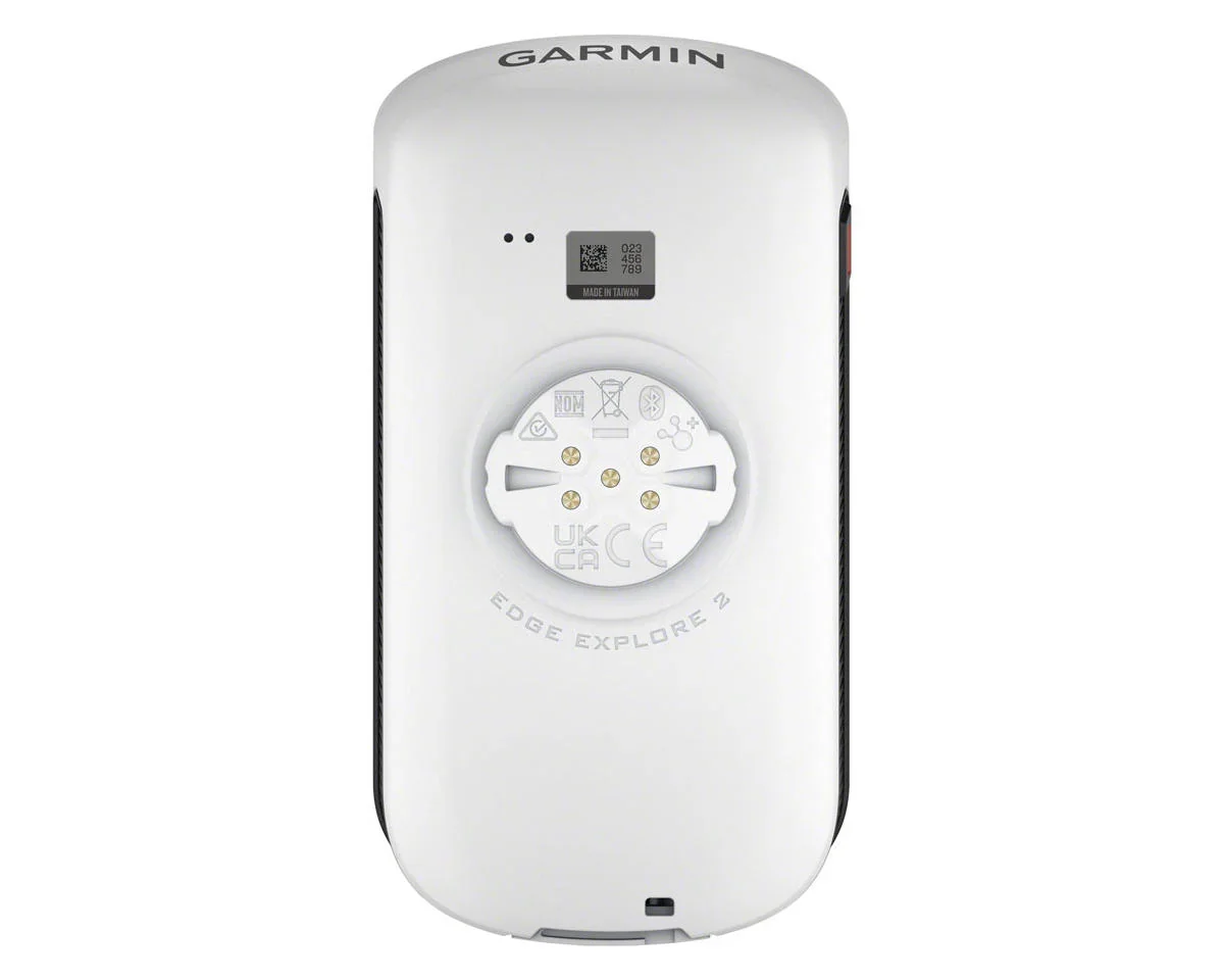 Garmin Edge Explore 2 GPS Cycling Computer Power Mount Bundle (White) - view 8